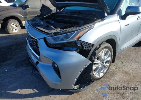 2021 Toyota Highlander Hybrid Limited из США, поврежденный, VIN 5TDDBRCH3MS034180